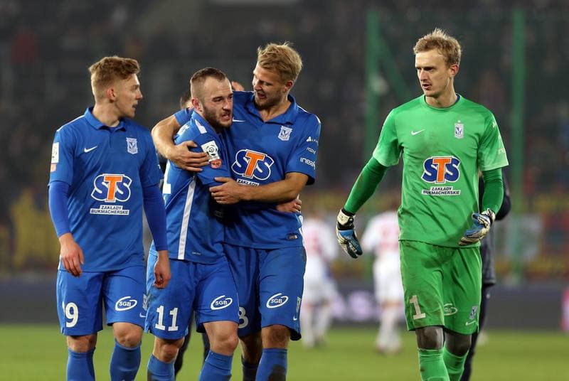 Football. Ekstraklasa. Gornik Zabrze - Lech Poznan. 02.03.2016