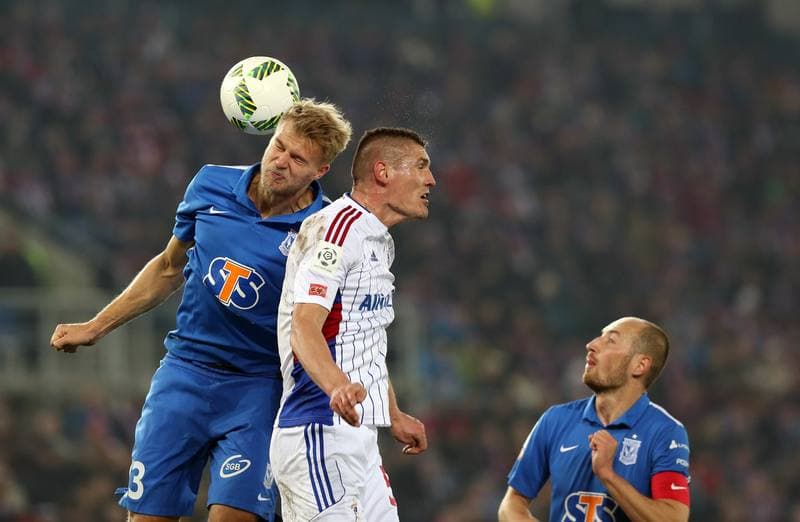 Football. Ekstraklasa. Gornik Zabrze - Lech Poznan. 02.03.2016