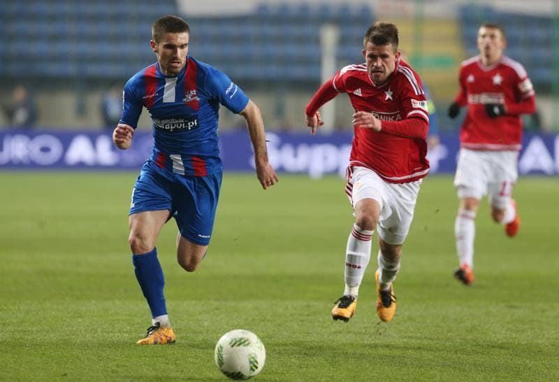 Football. PKO BP Ekstraklasa. Wisla Krakow - Podbeskidzie Bielsko Biala. 27.02.2016