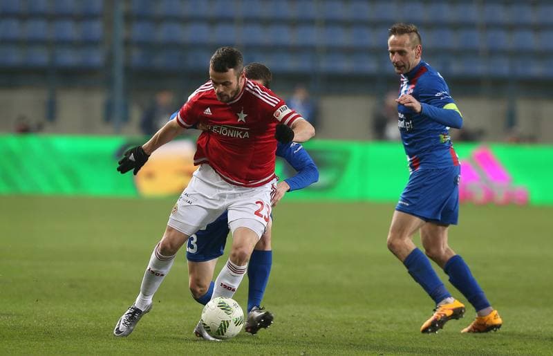 Football. PKO BP Ekstraklasa. Wisla Krakow - Podbeskidzie Bielsko Biala. 27.02.2016