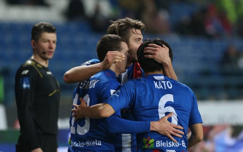 Football. PKO BP Ekstraklasa. Wisla Krakow - Podbeskidzie Bielsko Biala. 27.02.2016
