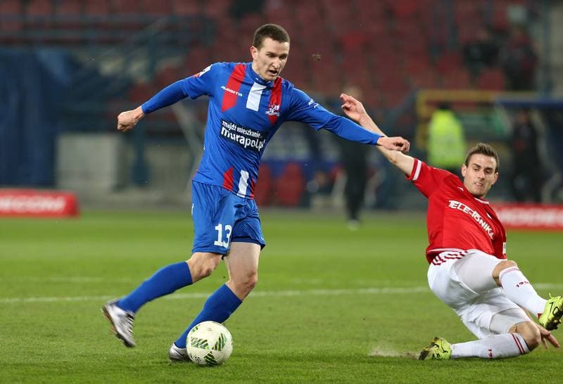 Football. PKO BP Ekstraklasa. Wisla Krakow - Podbeskidzie Bielsko Biala. 27.02.2016