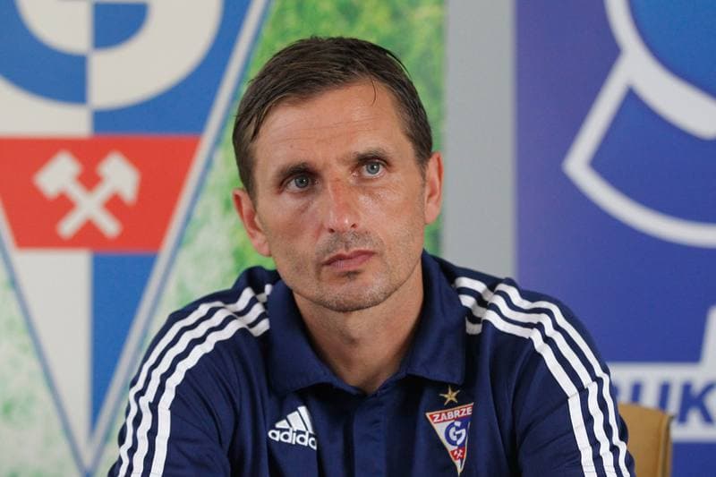 Football. Gornik Zabrze. Press Conference. 09.08.2016