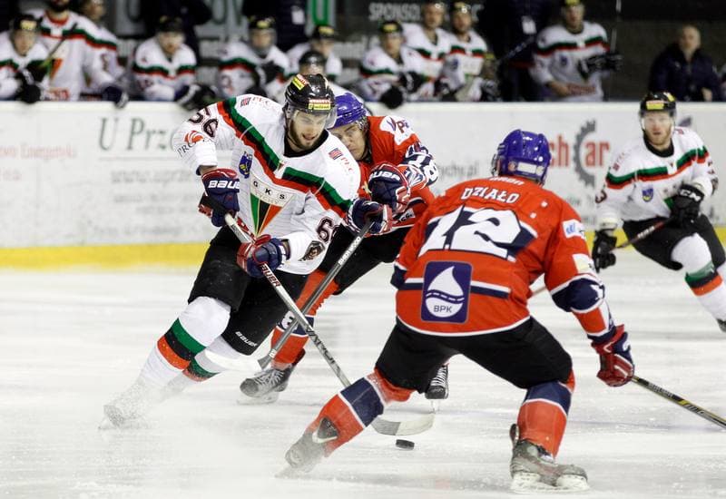 Ice Hockey. Tauron Hokej Liga. GKS Tychy - Polonia Bytom. 19.02.2016