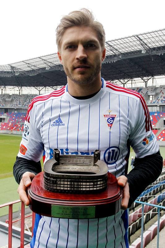 Football. Gornik Zabrze. Press Conference. 17.02.2016