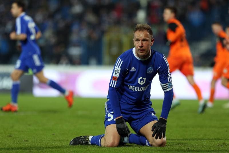 Football. Ekstraklasa. Ruch Chorzow - Zaglebie Lubin. 12.02.2016