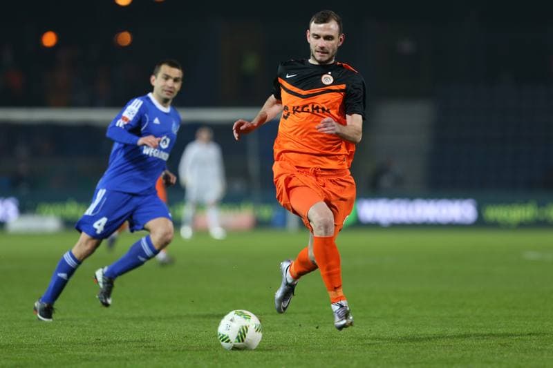 Football. Ekstraklasa. Ruch Chorzow - Zaglebie Lubin. 12.02.2016