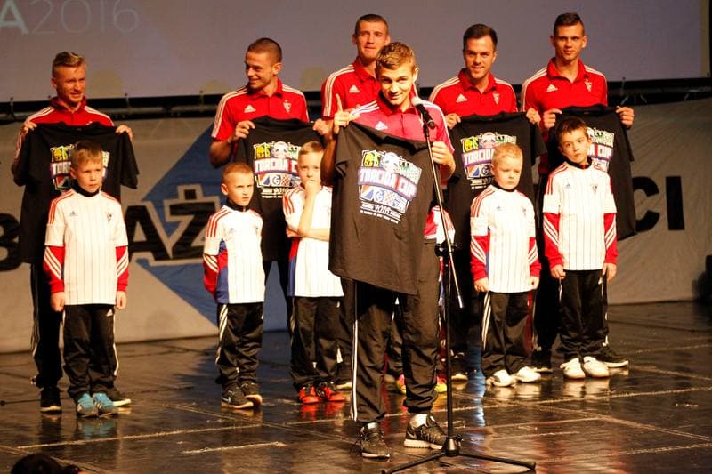 Football. Gornik Zabrze. Team Presentation. 09.02.2016