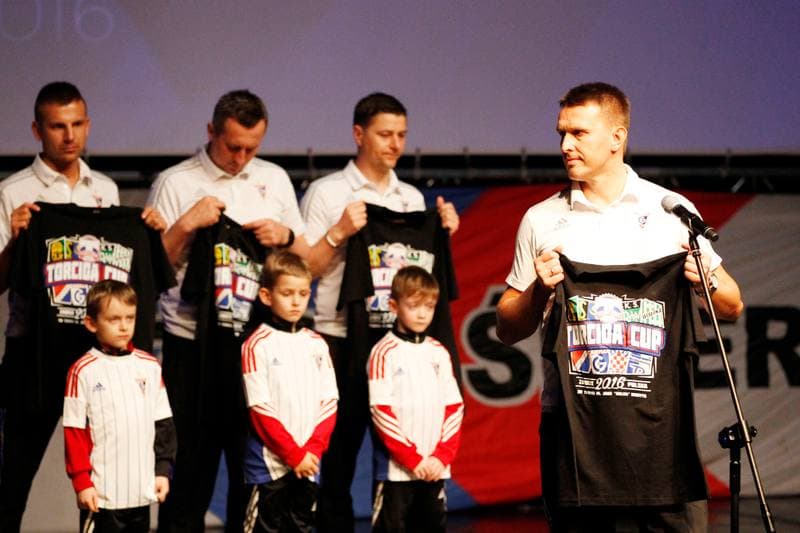 Football. Gornik Zabrze. Team Presentation. 09.02.2016