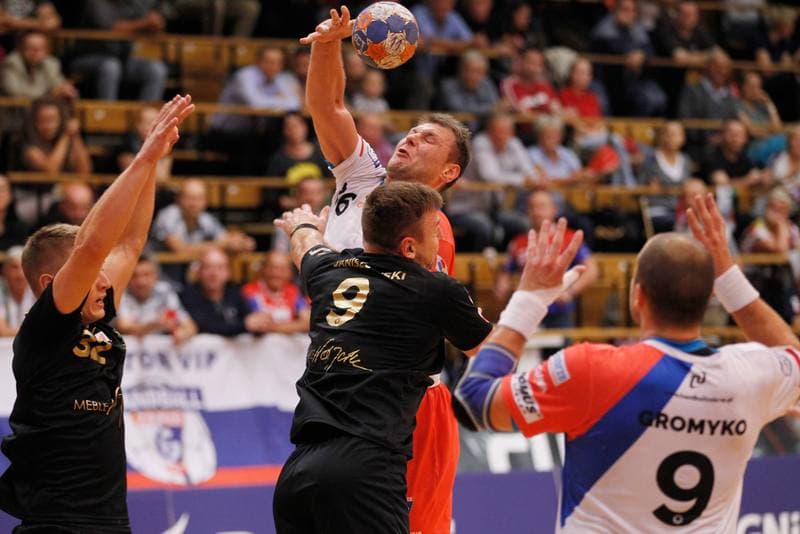 Handball. PGNiG Superliga. Gornik Zabrze - Meble Wojcik Elblag. 28.09.2016