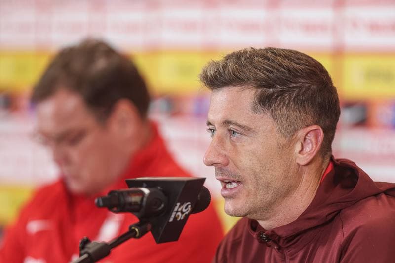 Football. Poland national team. Press Conference. 06.10.2025