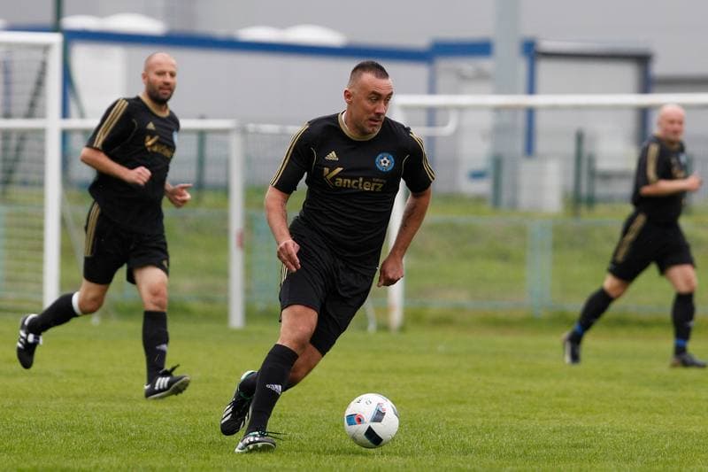 Football. Puchar Polski. AKS Mikolow - Reprezentacja Slaska Oldbojow. 16.08.2016