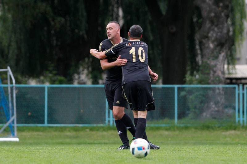 Football. Puchar Polski. AKS Mikolow - Reprezentacja Slaska Oldbojow. 16.08.2016