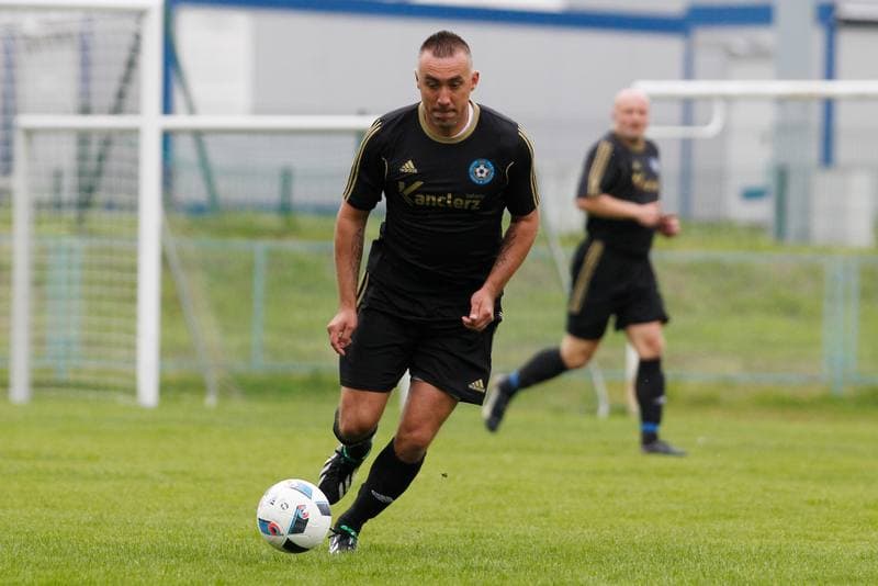Football. Puchar Polski. AKS Mikolow - Reprezentacja Slaska Oldbojow. 16.08.2016
