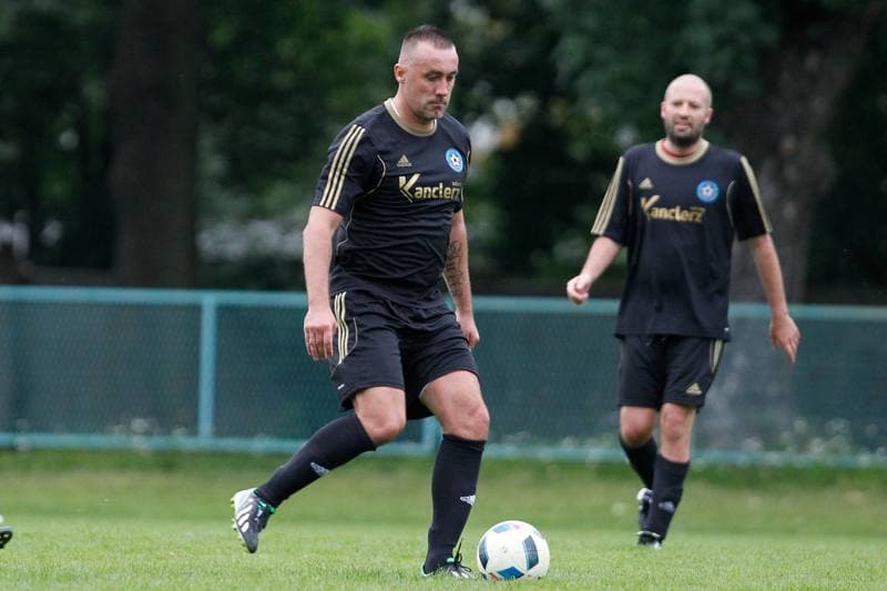 Football. Puchar Polski. AKS Mikolow - Reprezentacja Slaska Oldbojow. 16.08.2016