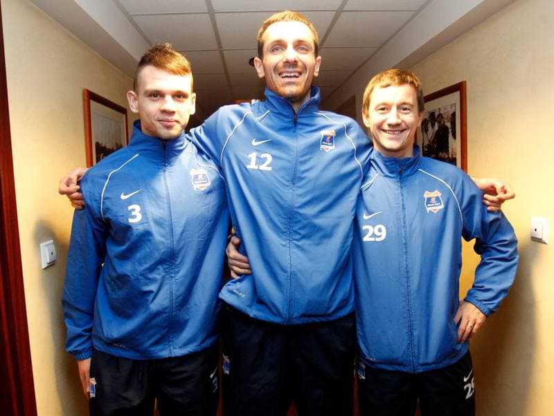 Football. Termalica Bruk-Bet Nieciecza. Training. 30.01.2014