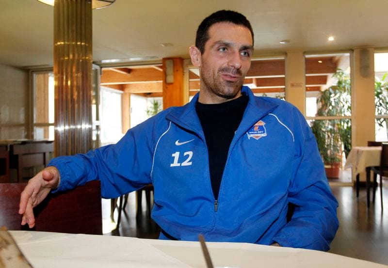Football. Termalica Bruk-Bet Nieciecza. Training. 30.01.2014