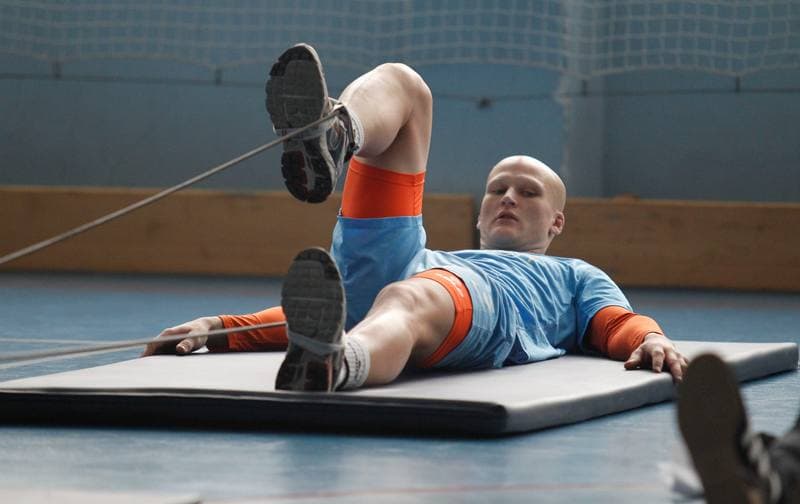 Football. Termalica Bruk-Bet Nieciecza. Training. 30.01.2014
