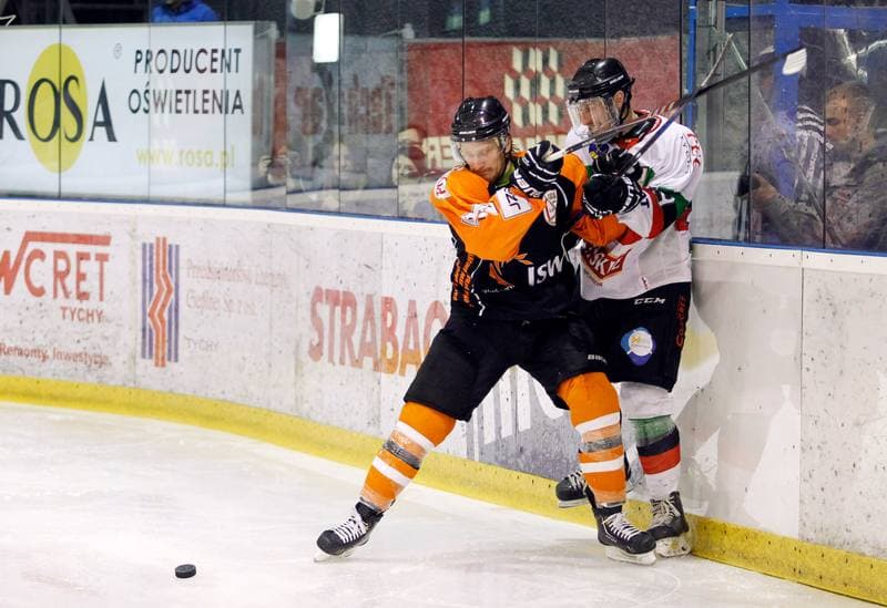 Ice Hockey. Polska Hokej Liga. GKS Tychy - JKH GKS Jastrzebie. 30.11.2014