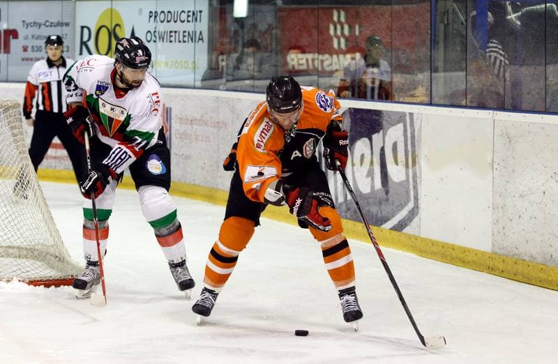 Ice Hockey. Polska Hokej Liga. GKS Tychy - JKH GKS Jastrzebie. 30.11.2014