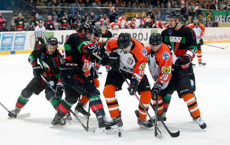 Ice Hockey. Polish Cup. JKH GKS Jastrzebie - GKS Tychy. 27.12.2014