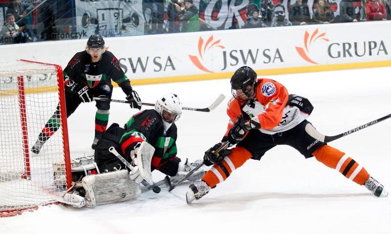 Ice Hockey. Polish Cup. JKH GKS Jastrzebie - GKS Tychy. 27.12.2014