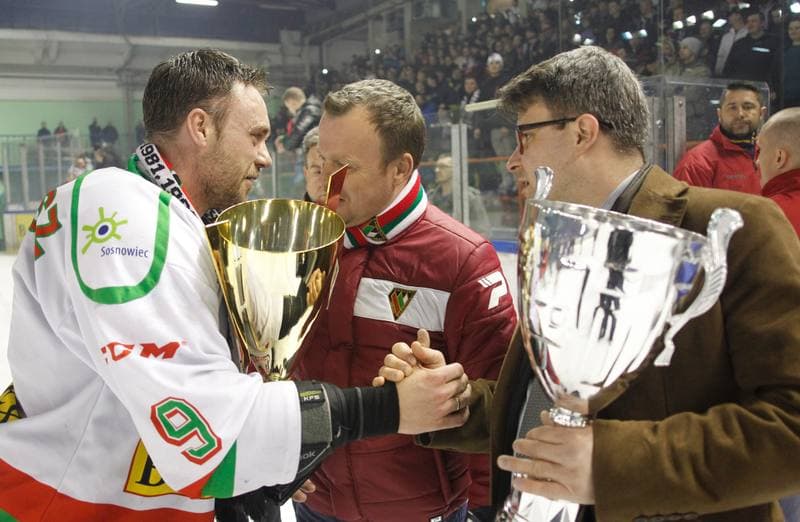 Ice Hockey. I Liga. Zaglebie Sosnowiec - Nesta Torun. 22.03.2015