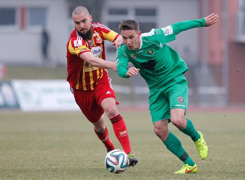 Football. I Liga. Chojniczanka Chojnice - GKS Katowice. 21.03.2015