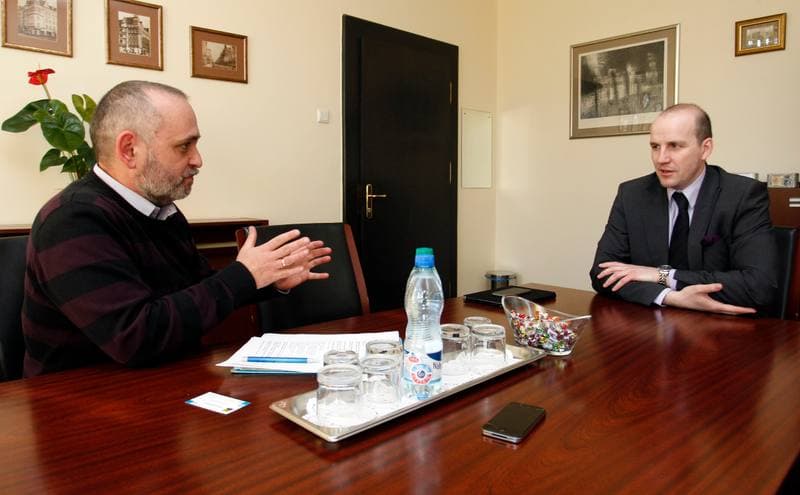 Football. Katowice. Press Conference. 18.03.2015