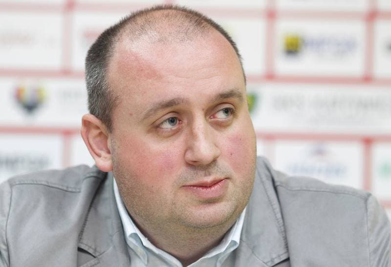 Football. GKS Katowice. Press Conference. 17.03.2015