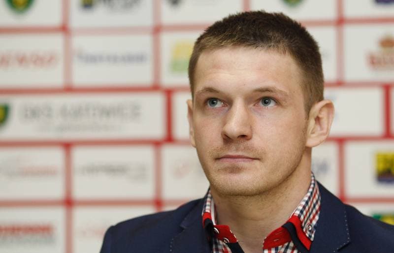 Football. GKS Katowice. Press Conference. 17.03.2015