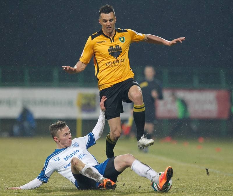 Football. I Liga. GKS Katowice - Flota Swinoujscie. 14.03.2015