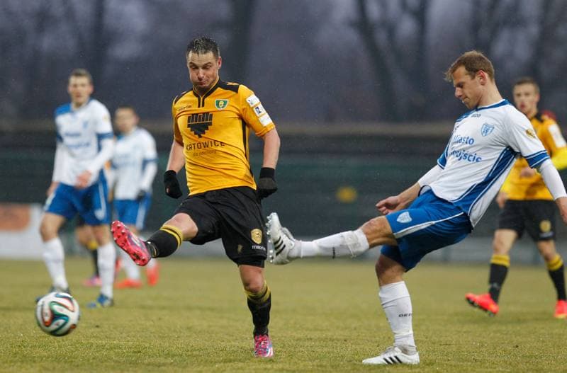 Football. I Liga. GKS Katowice - Flota Swinoujscie. 14.03.2015