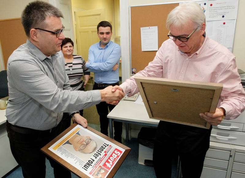 Football. Katowice. Farewell Ceremony for Retired Sports Editors. 17.12.2014