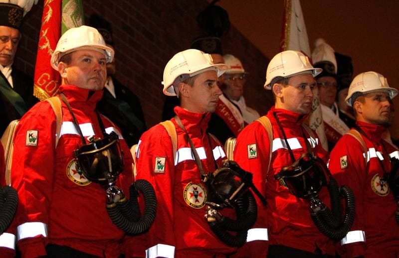 Katowice. Celebrations of the 33rd Anniversary of the Pacification of Wujek Mine. 16.12.2014