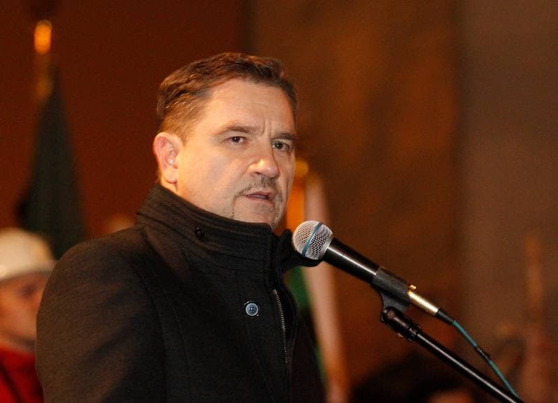 Katowice. Celebrations of the 33rd Anniversary of the Pacification of Wujek Mine. 16.12.2014