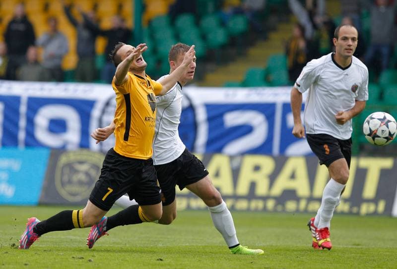 Football. Polish Cup. GKS Katowice - Chrobry Glogow. 13.08.2014