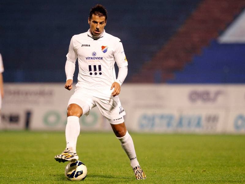 Football. SYNOT Liga. Banik Ostrava - Vysocina Jihlava. 17.10.2014