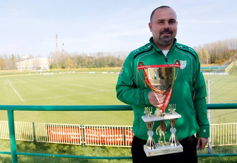 Football. Rozwoj Katowice. Press Conference. 13.10.2014