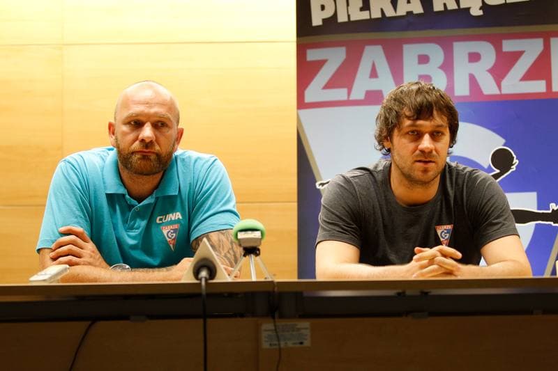 Handball. Gornik Zabrze. Press Conference. 08.09.2016