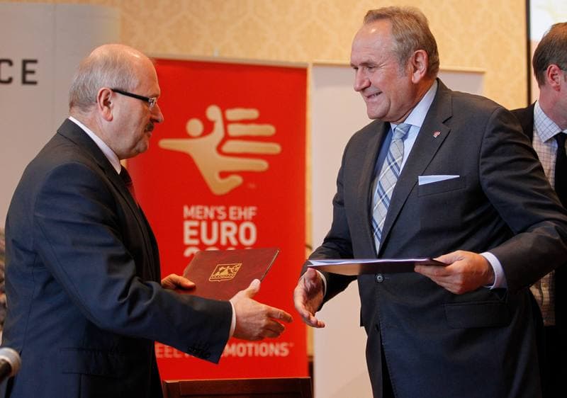 Handball. Poland. Press Conference. 24.09.2014