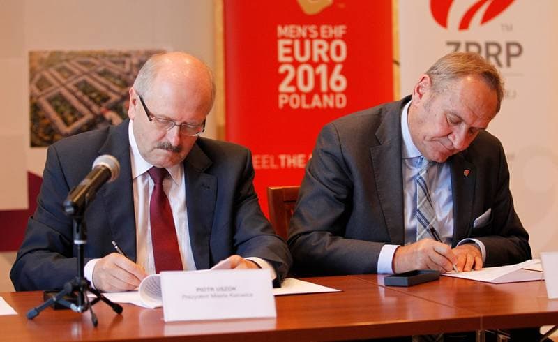 Handball. Poland. Press Conference. 24.09.2014