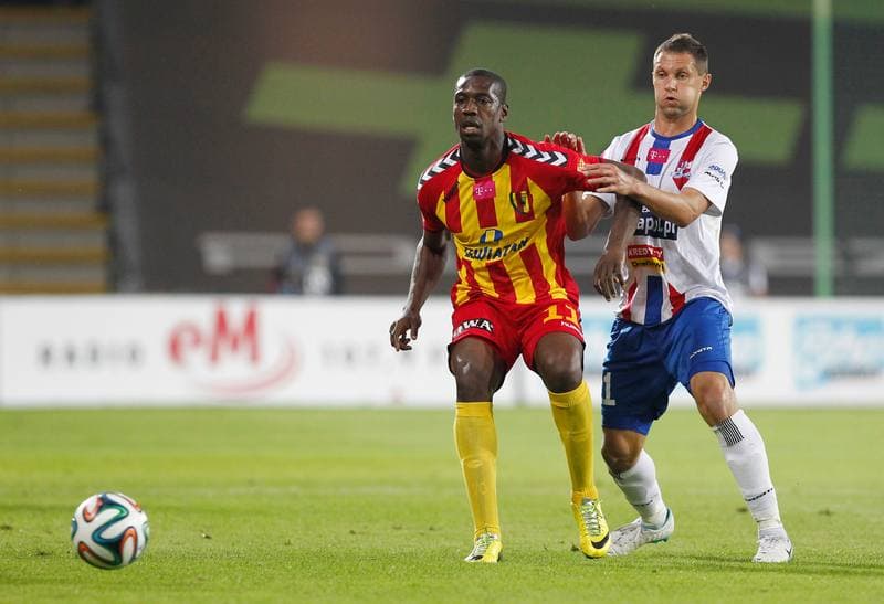 Football. T-Mobile Ekstraklasa. Korona Kielce - Podbeskidzie Bielsko Biala. 15.09.2014
