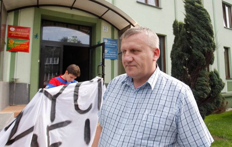 Football. Odra Wodzislaw. Press Conference. 15.09.2014