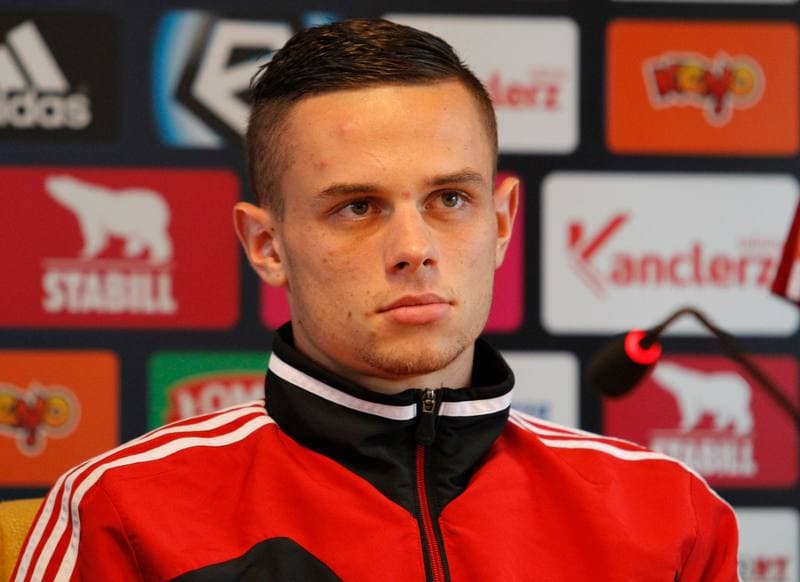 Football. Gornik Zabrze. Press Conference. 12.09.2014