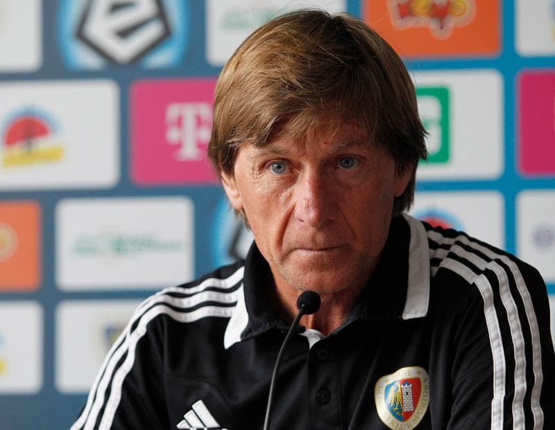 Football. Piast Gliwice. Press Conference. 12.09.2014