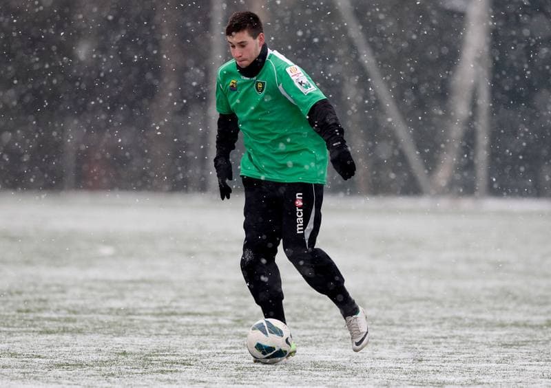 Football. Friendly Match. GKS Katowice - Gornik Leczna. 25.01.2014