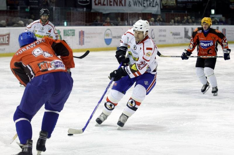 Ice Hockey. Hokej z Gwiazdami. Reprezentacja Hokejowa Artystow - Motorsportowcy. 18.01.2014