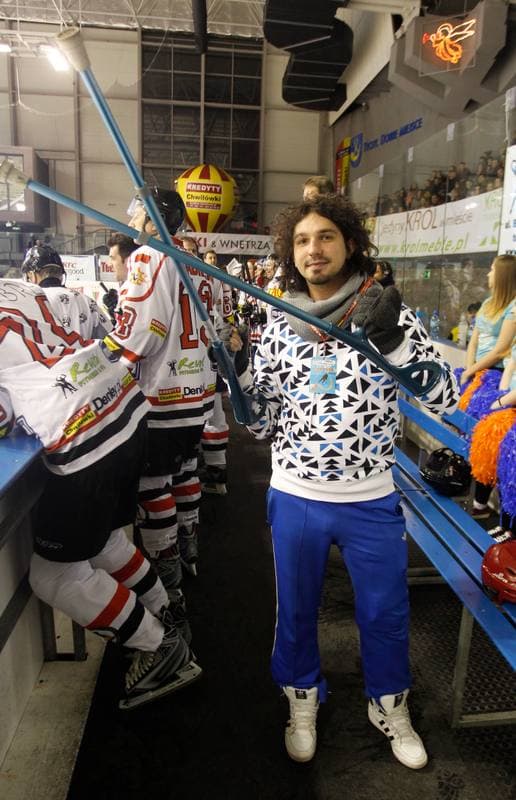 Ice Hockey. Hokej z Gwiazdami. Reprezentacja Hokejowa Artystow - Motorsportowcy. 18.01.2014