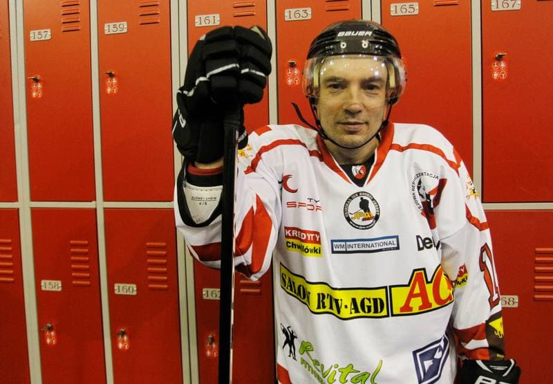 Ice Hockey. Hokej z Gwiazdami. Reprezentacja Hokejowa Artystow - Motorsportowcy. 18.01.2014